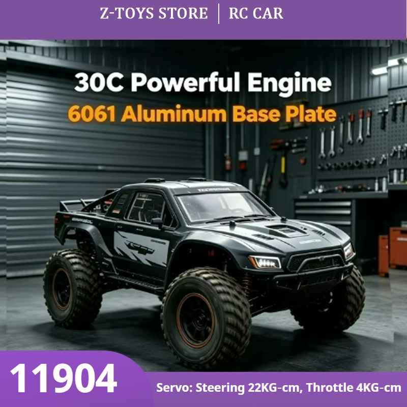 Rc Hobby Grade Monster Truck - FS‑11904 30cc Benzynowy RC Monster Truck