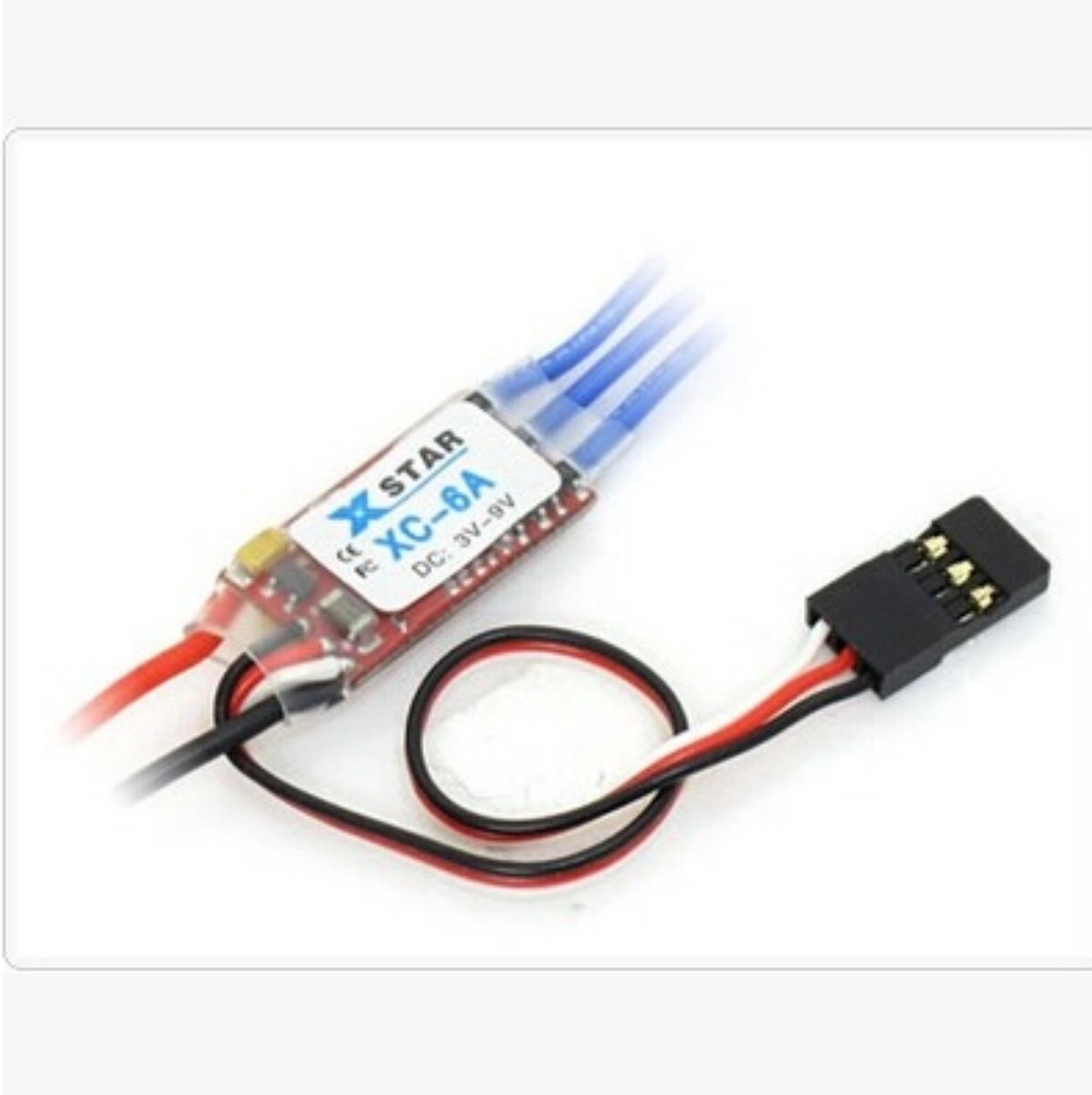 Rc Hobby Motor - FATJAY XC-6A Bezszczotkowy Regulator ESC 6A