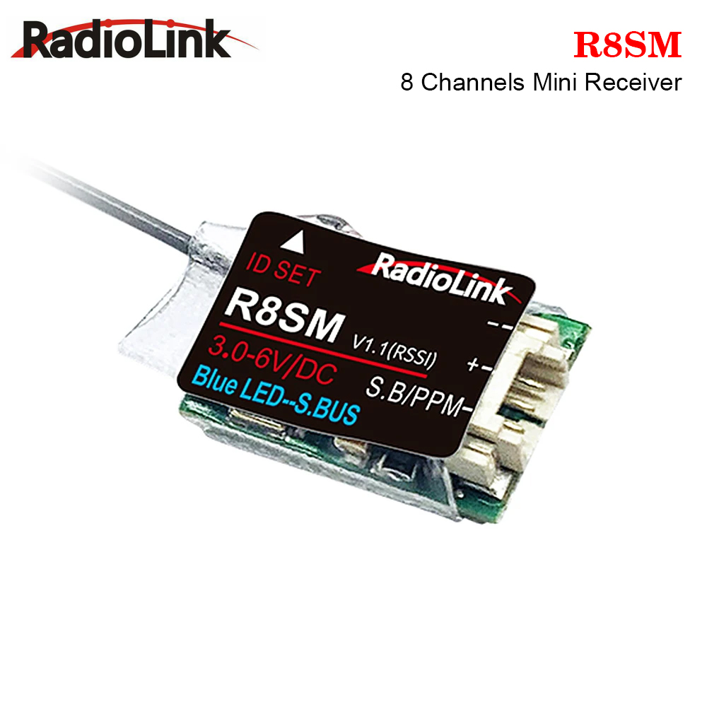 Radiolink R8SM – miniaturowy o – Receiver Sbus 8Ch recenzja i cena