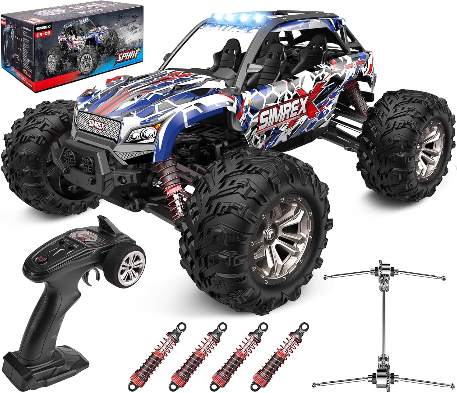 Model Monster Truck w skali 1/ – Rc Hobby Grade Monster Truck recenzja i cena