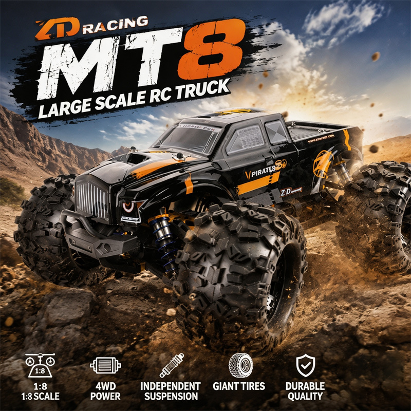 Nowy ZD Racing MT8 RC Monster  – Rc Hobby Grade Monster Truck recenzja i cena