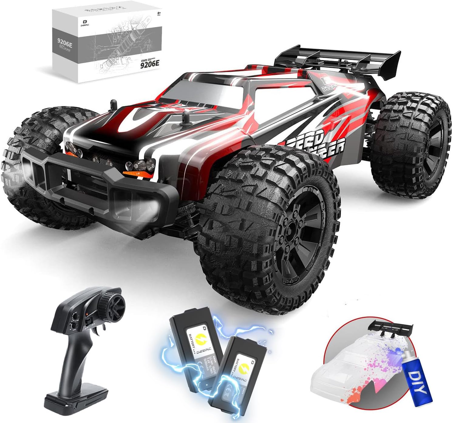 Duży samochód zdalnie sterowan – Rc Hobby Grade Monster Truck recenzja i cena