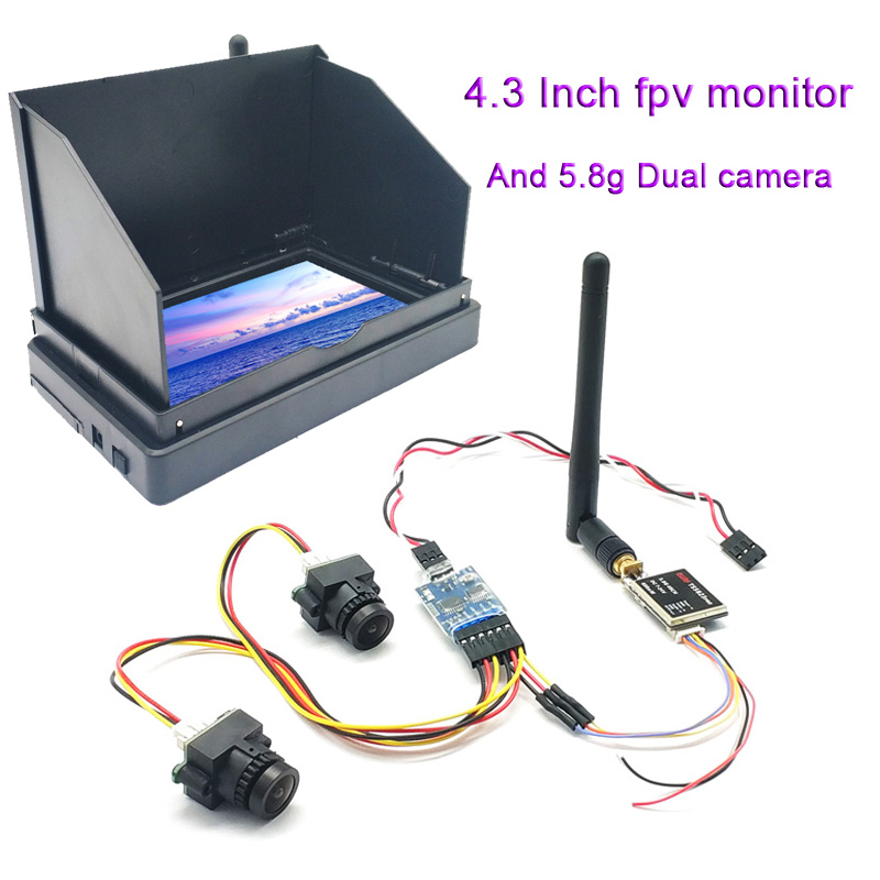 5.8G 48CH 4.3 Cal Monitor FPV  – Rc Plane Hobby Zone recenzja i cena