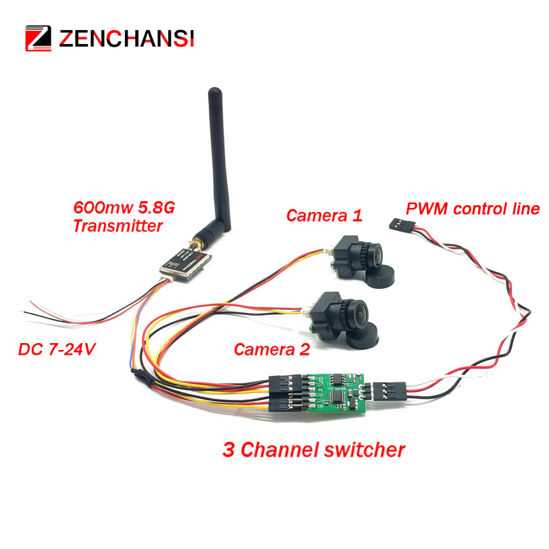 5.8G 48CH 4.3 Cal Monitor FPV  – Rc Plane Hobby Zone recenzja i cena