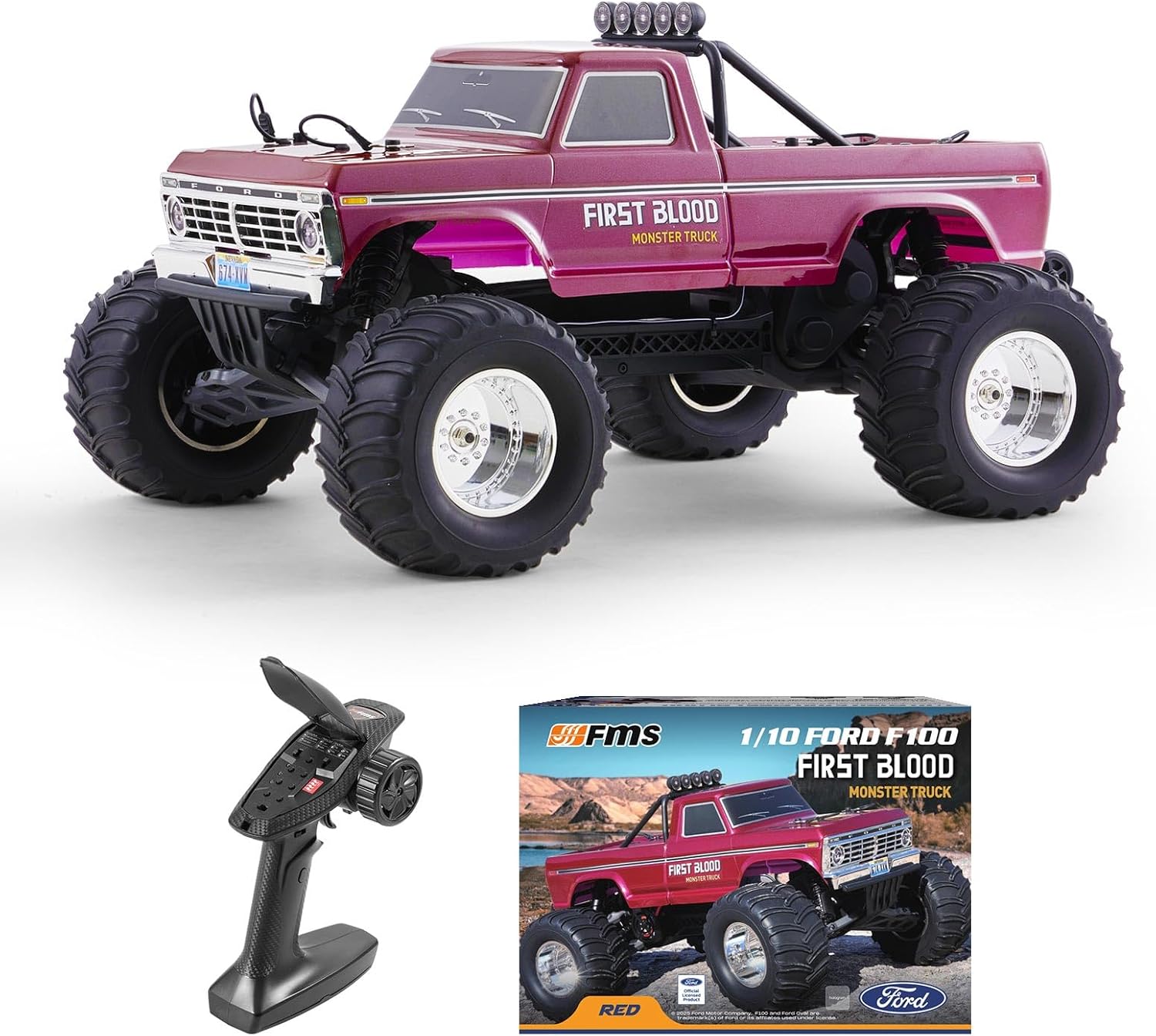 Ford F-100 RC Monster Truck Cr – Rc Hobby Grade Monster Truck recenzja i cena